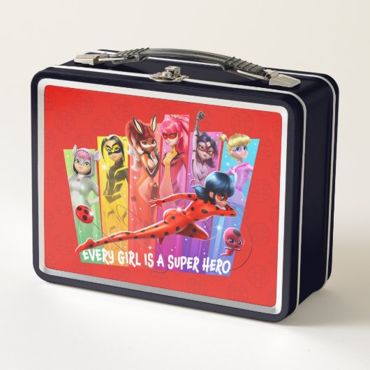 Lunch Box Les filles miraculeuses | Chaque fille est un supe (Devant)