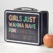 Lunch Box Les filles veulent juste avoir des droits humains  (En situation)
