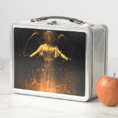 Lunch Box Les Flammes Sont En Hausse (En situation)