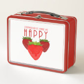 Lunch Box Les Fraises Me Rendent Heureux (Devant)