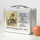 Lunch Box Les Gens Stupides Sont Généralement Conservateurs (En situation)