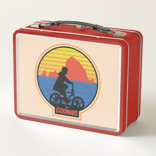 Lunch Box Les Goonies Retro Mikey équitation Vélo Graphique (Dos)