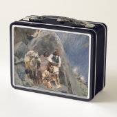 Lunch Box Les guerriers d'Apache : une embuscade sur la cava (Dos)