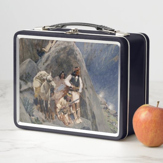 Lunch Box Les guerriers d'Apache : une embuscade sur la cava (En situation)