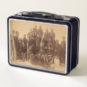 Lunch Box Les guerriers du buffle : la cavalerie noire améri (Dos)