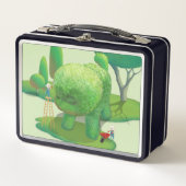 Lunch Box Les jardiniers de chats et les animaux verts (Devant)