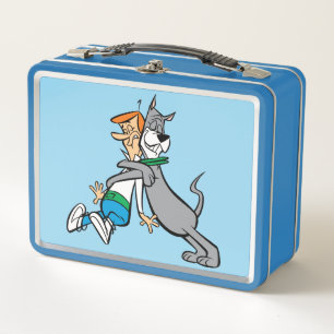Lunch Box Les Jetsons   George & Astro Hug