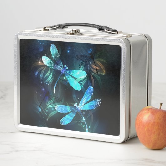 Lunch Box Les libellules du lac (En situation)