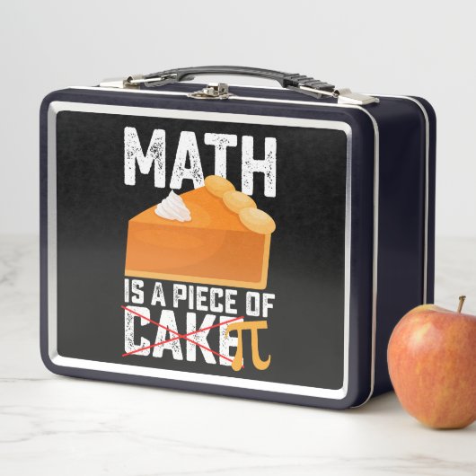 Lunch Box Les maths sont un jeu d'enfant jour de Pi drôle (En situation)