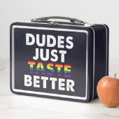 Lunch Box Les mecs Goûtent une meilleure idée de cadeau Gay (En situation)