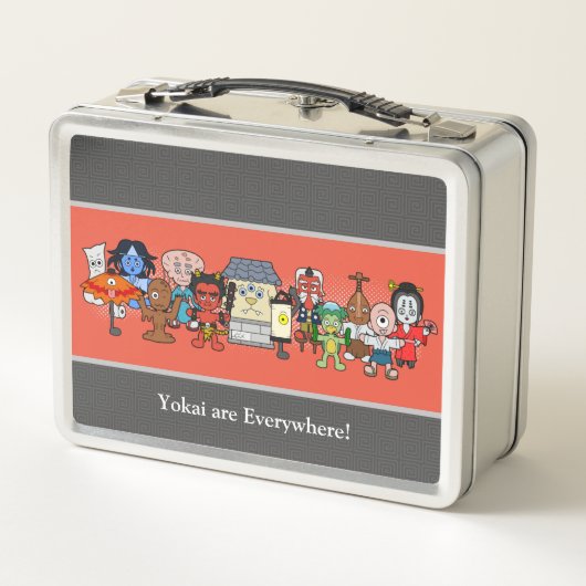 Lunch Box Les monstres japonais de Yokai : Yokai sont partou (Dos)