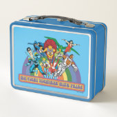 Lunch Box Les nouveaux Titans Ados - Nous combattons avec fi (Dos)