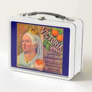 Lunch Box Les oranges de la marque Victoria étiquette dans l