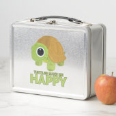 Lunch Box Les tortues me rendent heureux (En situation)