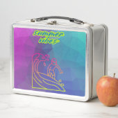 Lunch Box L'été vibes garçon surf. (En situation)