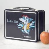Lunch Box Let's Eat Shark (En situation)