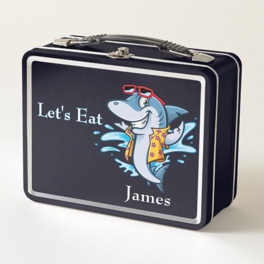 Lunch Box Let's Eat Shark (Devant)