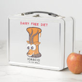 Lunch Box Lettre I Impala Nom Allergie Alimentaire Retour À  (En situation)