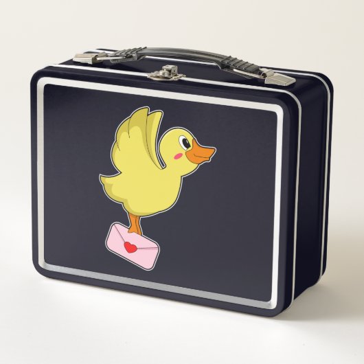LUNCH BOX LETTRE PORTEFEUILLE DE CANARD (Devant)