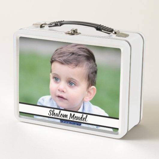 Lunch Box Leuk Voeg je eigen Afbeeldingen Lunchbox (Voorkant)