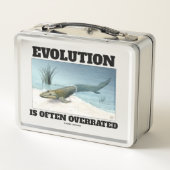 Lunch Box L'Évolution Est Souvent Surévaluée Fishapod Tiktaa (Dos)