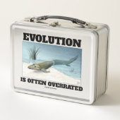 Lunch Box L'Évolution Est Souvent Surévaluée Fishapod Tiktaa (Devant)