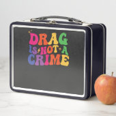 Lunch Box LGBT Pride DRAG N'EST PAS UN SOUTIEN CRITIQUE (En situation)