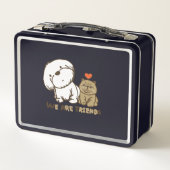Lunch Box Lhasa Apso et kitty (Dos)