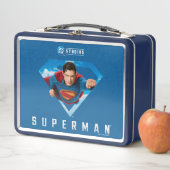 Lunch Box L'homme de l'acier en vol (En situation)