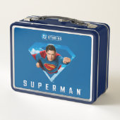 Lunch Box L'homme de l'acier en vol (Dos)