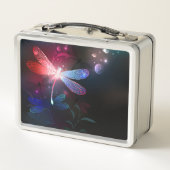 Lunch Box libellule rouge brillante (Dos)