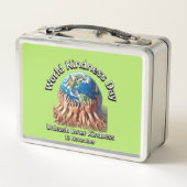 Lunch Box Libérez Votre Gentillesse Intérieure. Journée mond (Dos)