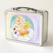 Lunch Box Licorne Arc-en-Ciel Bébé  (Dos)