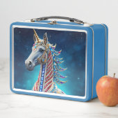 Lunch Box Licorne Bijoutée (En situation)