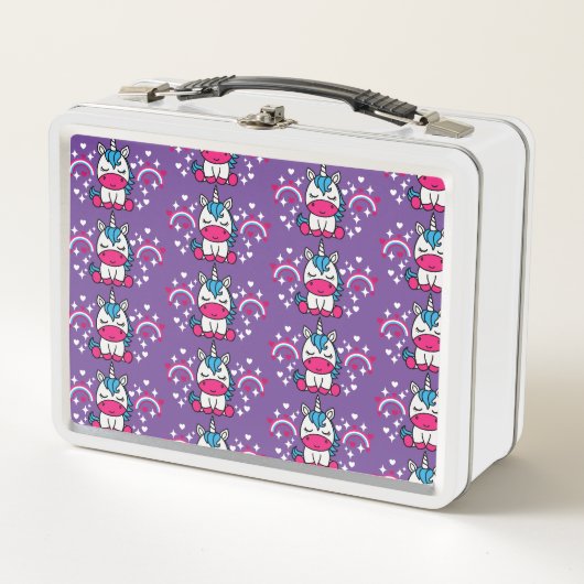 Lunch Box Licorne de petite fille Poney (Devant)