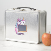 Lunch Box Licorne Enseignante (1) (En situation)