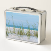 Lunch Box Ligne D'Aiguilles De Mer En Sable Blanc (Devant)