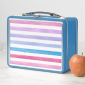 Lunch Box Lignes colorées (En situation)