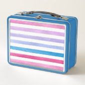 Lunch Box Lignes colorées (Devant)