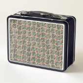 Lunch Box Lignes géométriques motif (Dos)