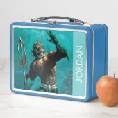Lunch Box Ligue Justice #10 Aquaman Noyé Variant de Terre (En situation)