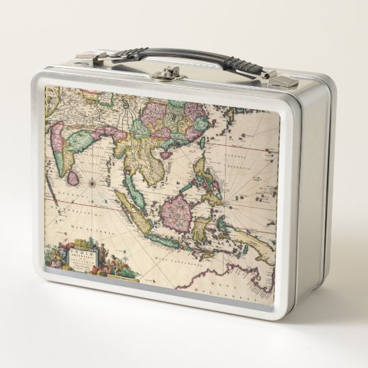 Lunch Box L'Inde et la Ceylan vers l'Australie (Devant)