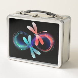 Lunch Box L'infini avec des libellules lumineuses