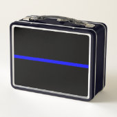 Lunch Box L'instruction Symbolic Thin Blue Line (Dos)