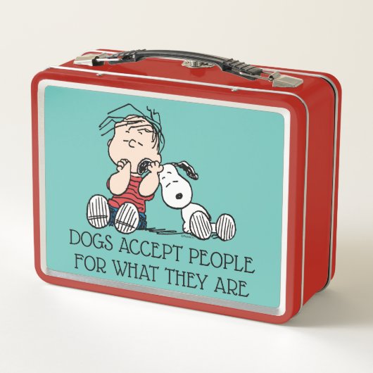 Lunch Box Linus consolé avec l'oreille de Snoopy (Dos)