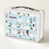 Lunch Box Linus Construit Un Snowman (Dos)