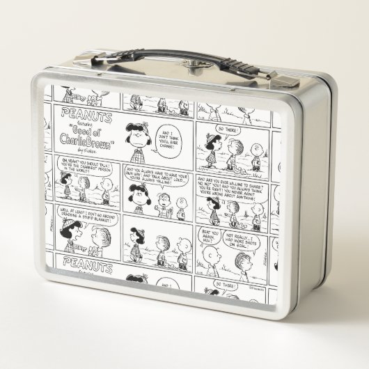 Lunch Box Linus raconte Lucy Elle est Crabby (Dos)