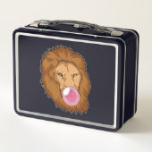 Lunch Box Lion avec gomme Bubble (Dos)