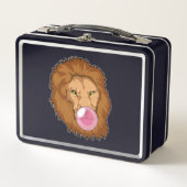 Lunch Box Lion avec gomme Bubble (Devant)