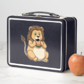 Lunch Box Lion avec hamburger (En situation)